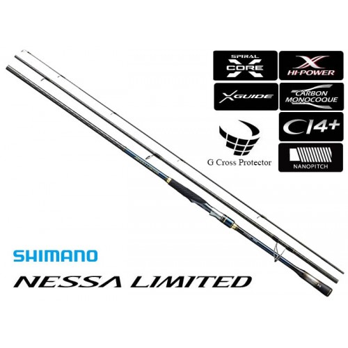 SHIMANO　18 Nessa Limited S100MH+ Shimano 18 Nessa Limited S1010M+ – JDM TACKLE HEAVEN